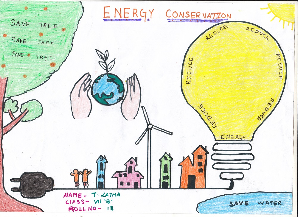 save the earth | Environmental art, Save energy paintings, Painting  competition